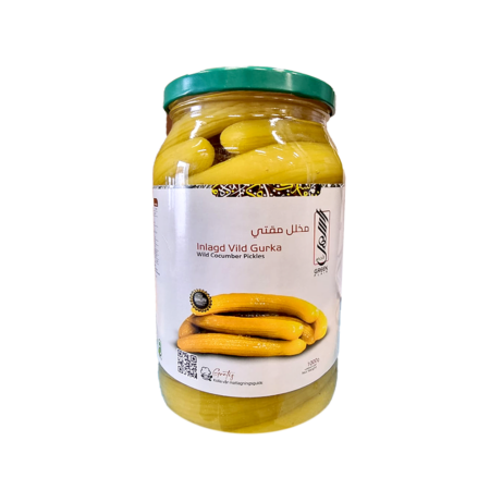 Pickles Wild Gurka Green Plain 1000g*12 <br> مخلل مقتي 1 كغ